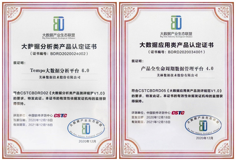 Tempo大數(shù)據(jù)分析平臺(tái)和產(chǎn)品全生命周期數(shù)據(jù)管理平臺(tái)