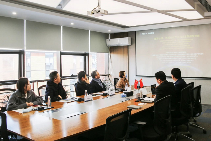 西安高新區管委會副主任楊華帶隊走訪調研美林數據