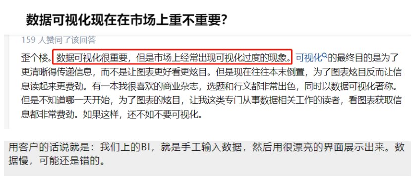 數據可視化重要性