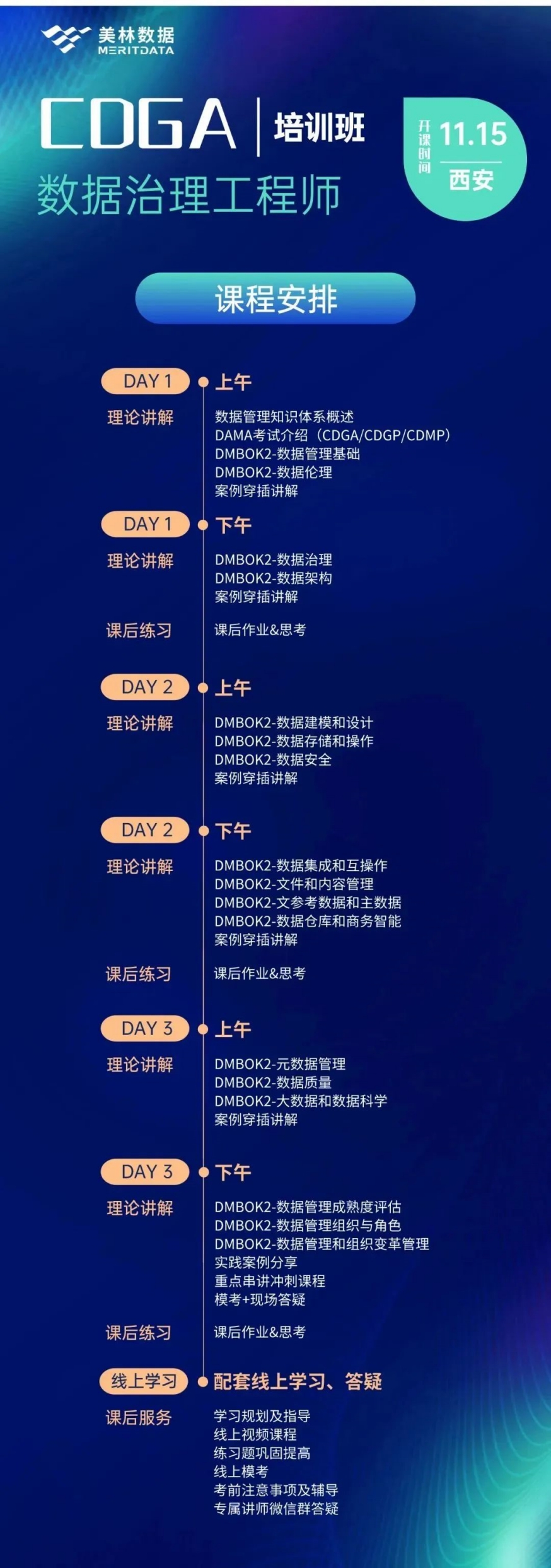 數據治理工程師（CDGA）培訓-西安站