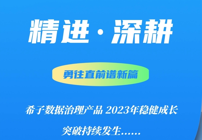 精進·深耕，譜新篇|數(shù)據(jù)治理產(chǎn)品2023年度總結(jié)報告來啦
